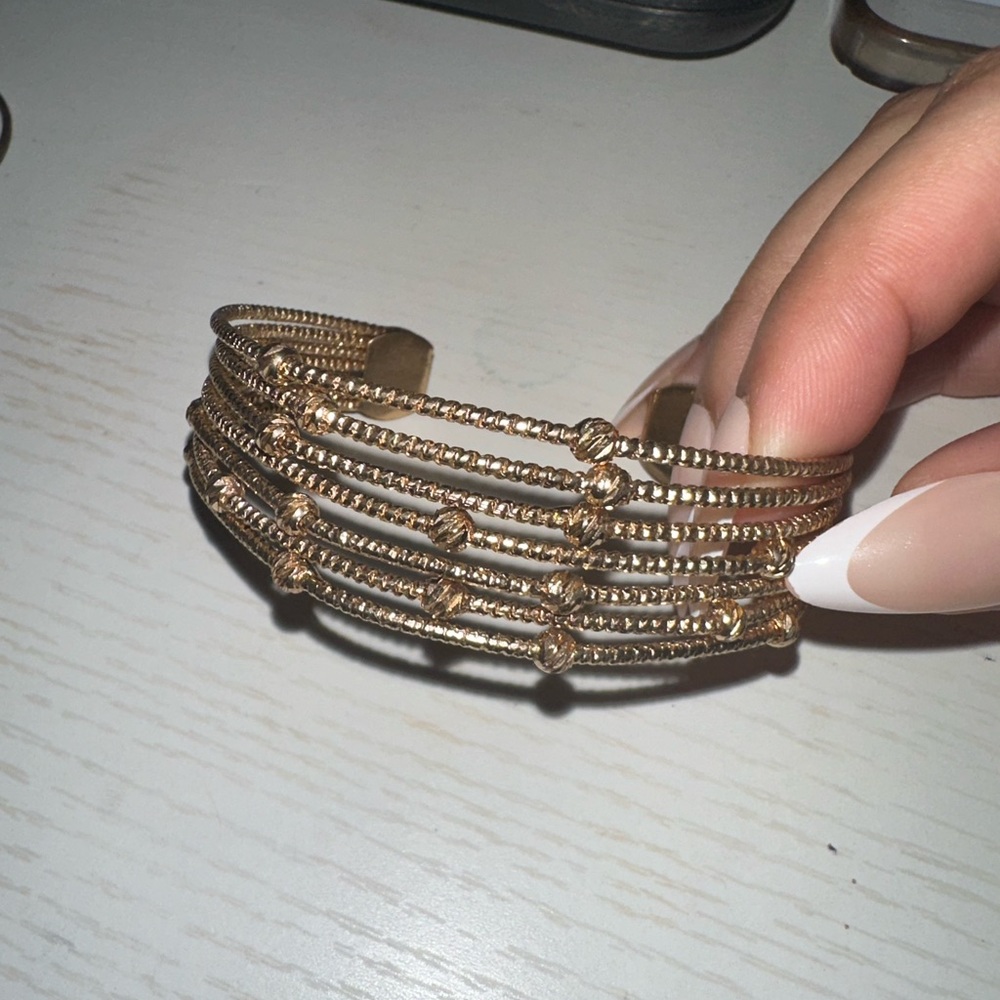 Gold Bracelet Cuff!